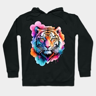 Tiger Abstract Hoodie